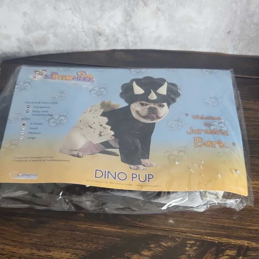 imPAWsters Dinosaur Dino Egg Pup Dog Costum X-Small Halloween